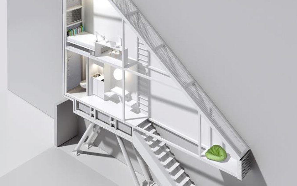 Przekrój przez Dom Kereta