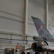 Pierwszy polski F-16C Jastrząb podczas przeglądu po 400 kolejnych godzinach lotu w bydgoskich zakład