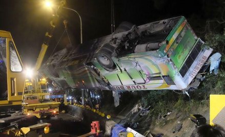 Katastrofa autokaru na Tajwanie