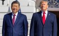 Prezydent USA Donald Trump bardzo kurtuazyjnie przyjął chińskiego przywódcę Xi Jinpinga w Waszyngton