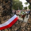 Uroczystości w hołdzie ludności cywilnej Woli przy pomniku Pamięci 50 Tysięcy Mieszkańców Woli Zamor