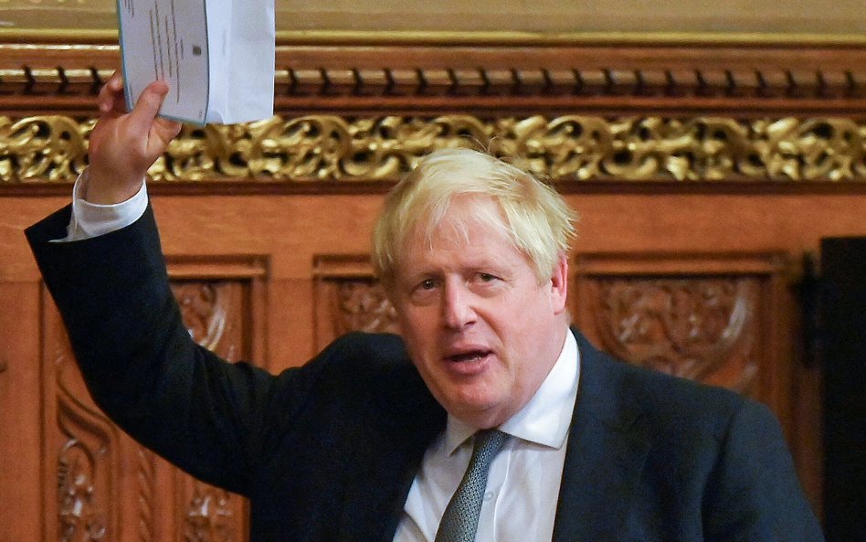 Były premier Wielkiej Brytanii Boris Johnson