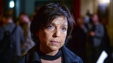 Joanna Kos-Krauze podczas premiery filmu „Ptaki śpiewają w Kigali"