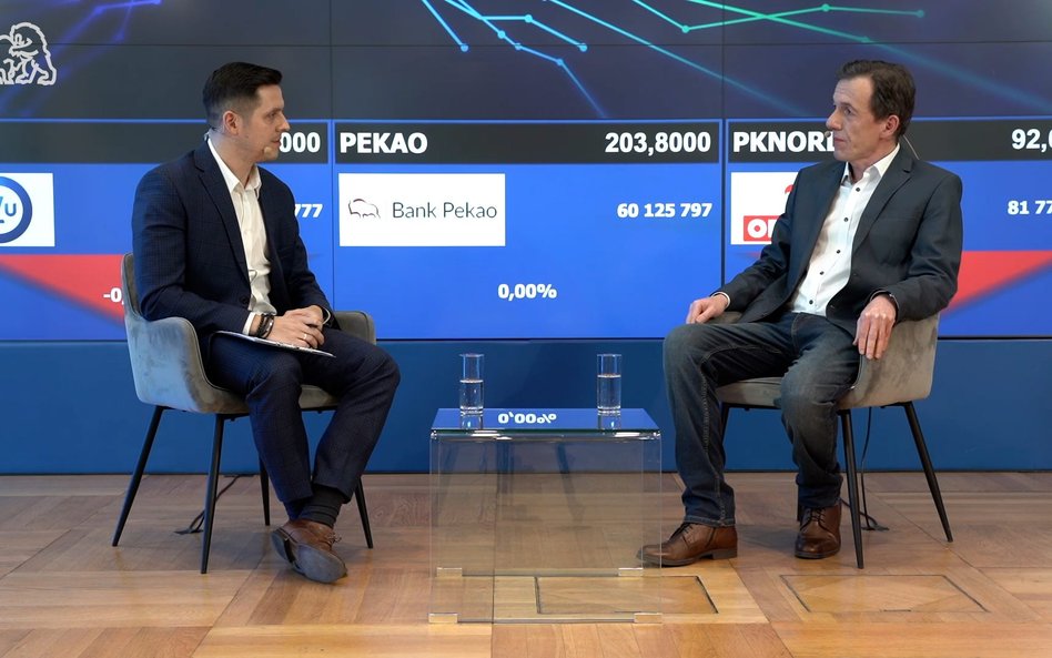 Gościem Przemysława Tychmanowicza był Marek Rogalski, analityk walutowy DM BOŚ.