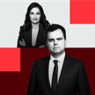 Marzena Tabor-Olszewska, redaktor prowadząca „Rzeczpospolitej” i Michał Kolanko, dziennikarz i anali