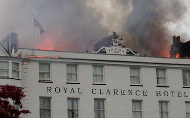 Spłonął najstarszy hotel w Anglii