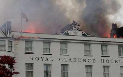 Spłonął najstarszy hotel w Anglii