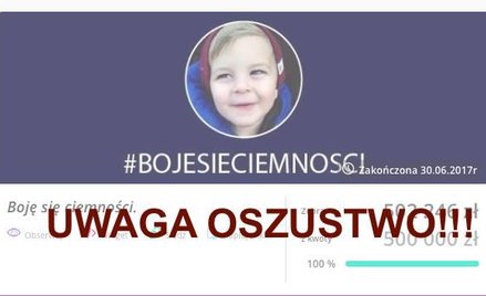 Popularna zbiórka to oszustwo?