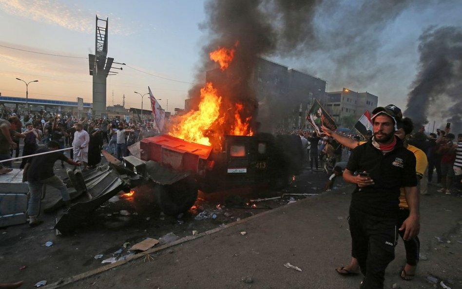 Irak: Siły bezpieczeństwa strzelają do demonstrantów