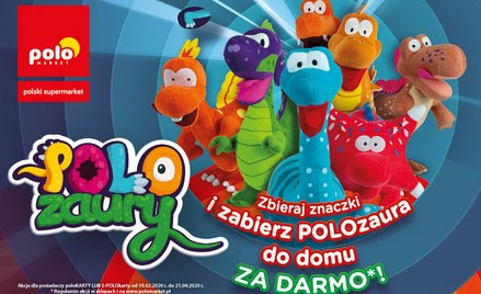Maskotki w POLOmarkecie. Za darmo po wydaniu 1500 zł na zakupy