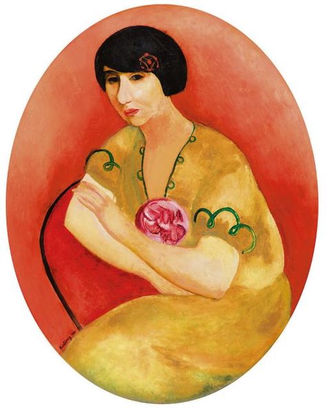 Mojżesz Kisling namalował portret żony Andre Salmona.