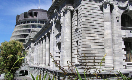Gmach parlamentu w Wellington