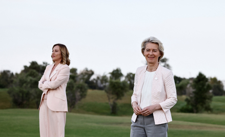 Giorgia Meloni i Ursula von der Leyen