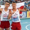 Marcin Lewandowski (z prawej) i Adam Kszczot na olimpijskim stadionie odnieśli życiowe sukcesy