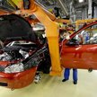 Linia montażowa Łady Kalinas w fabryce AvtoVaz w Togliatti