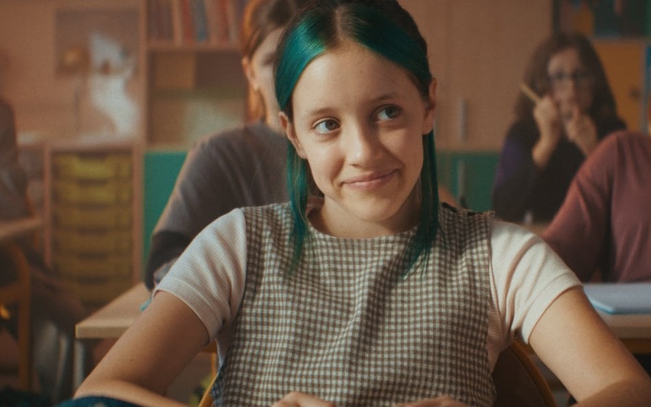 Amelia Golda w roli Hani na planie filmu „Skrzat. Nowy początek”