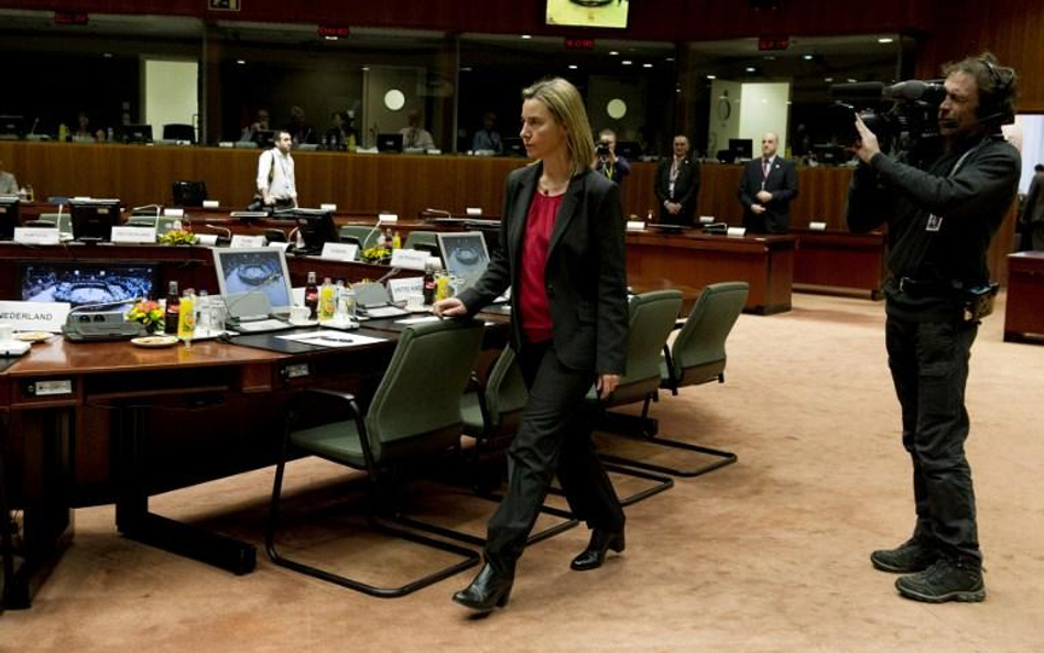Federica Mogherini, wysoka przedstawiciel UE ds. polityki zagranicznej