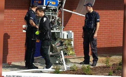 Wysadzony bankomat w Bydgoszczy