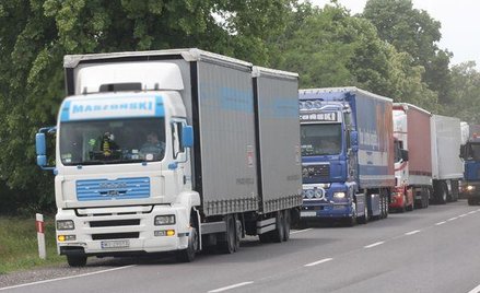 Przywilej też dla ciężarówek w firmach transportowych