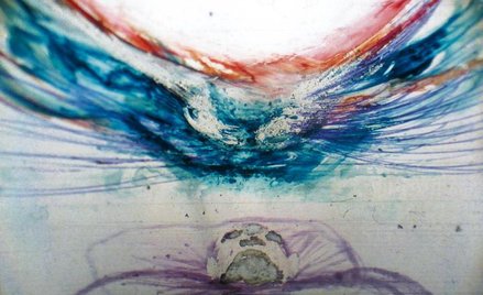 Wojciech Bąkowski „Tu ja z kiciusiem niemocy. Niemożebnie wstać zupełnie”, 2008 r.