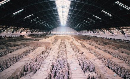 Terakotowa armia w „podziemnym mieście” cesarza Qin Shi Huanga