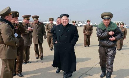 Przywódca Korei Północnej (AFP PHOTO / KCNA VIA KNS)