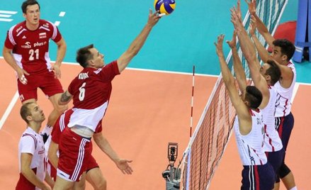 Bartosz Kurek w pierwszym meczu z USA zdobył 21 punktów, najwięcej z Polaków