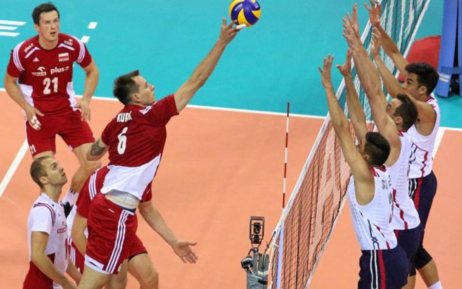 Bartosz Kurek w pierwszym meczu z USA zdobył 21 punktów, najwięcej z Polaków