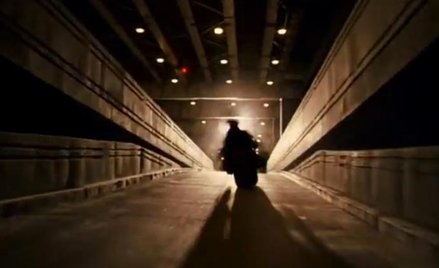 Kadr ze zwiastuna filmu "The Dark Knight Rises"