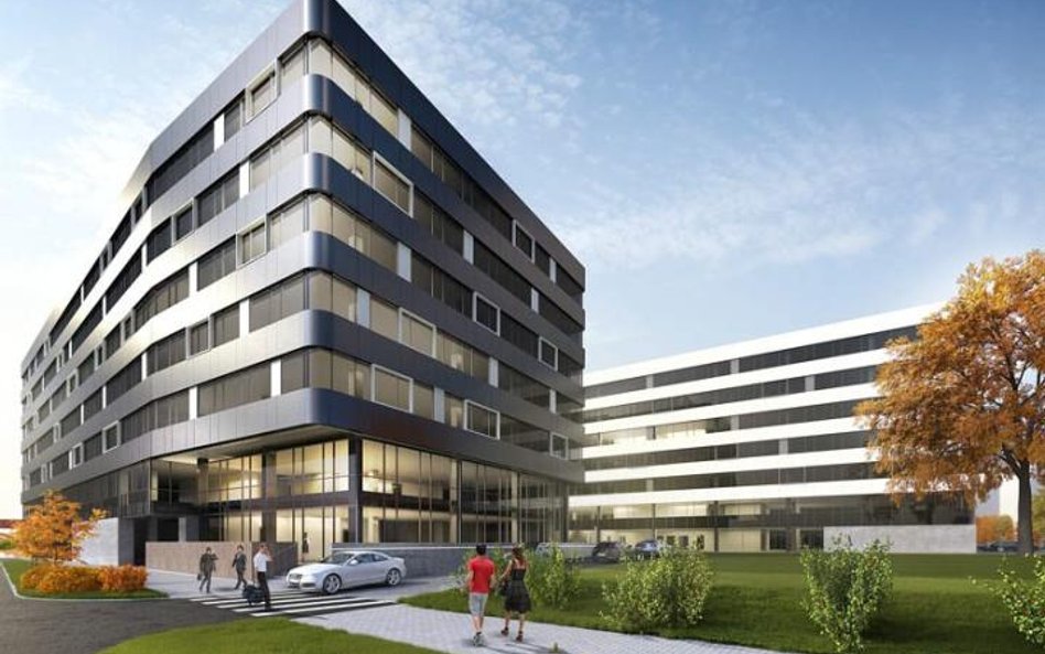 Gremi Business Park zaprojektowała krakowska pracownia architektoniczna IMB Asymetria