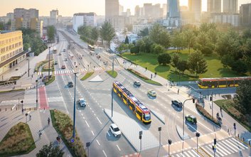 Skrzyżowanie przy Zajezdni Wola bez podziemnych przejść dla pieszych