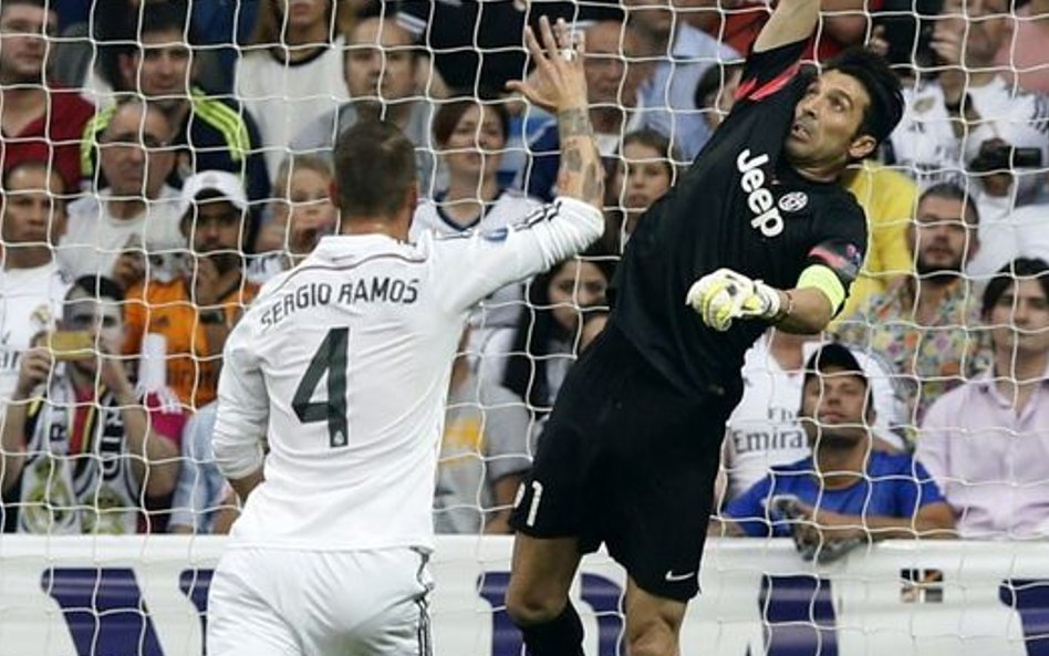 Gianluigi Buffon robił co w jego mocy, by zatrzymać strzały zawodników Realu