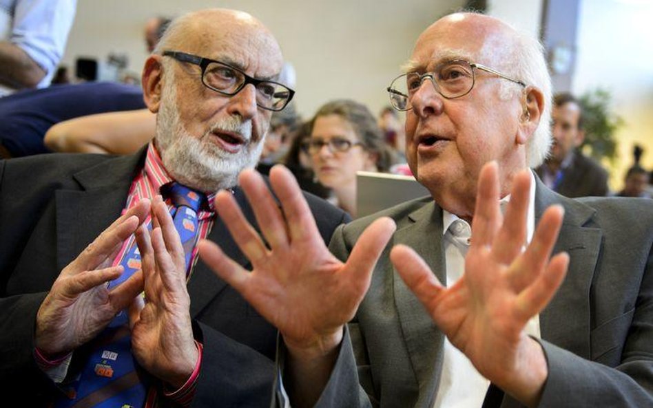 Peter Higgs i Francois Englert