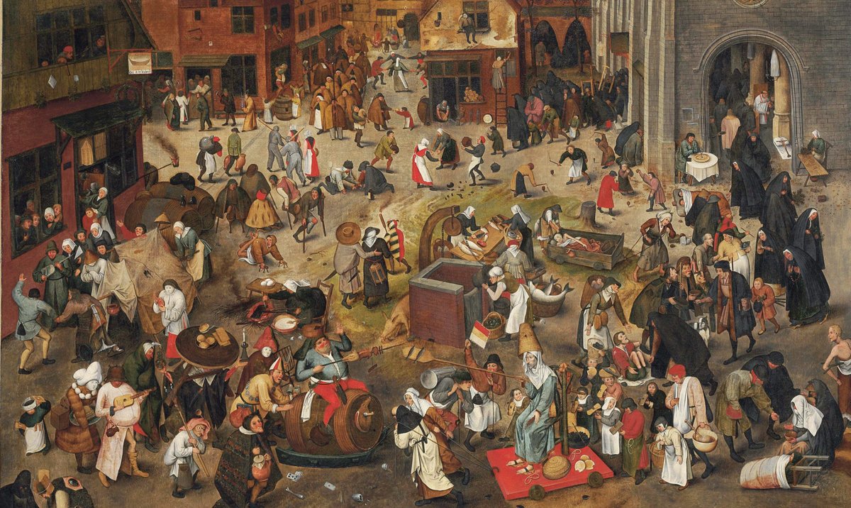 Pieter Bruegel Starszy Walka Karnawału Z Postem