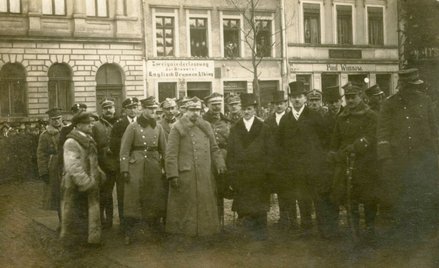 Generał Józef Haller z wojskiem na Pomorzu, Tczew, 1920 r.