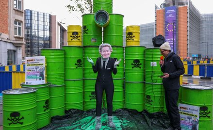 Protest w Brukseli przeciko umowie z krajami Mercosur