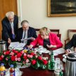 Obrady kapituły, od prawej strony: Paweł Wiliński,