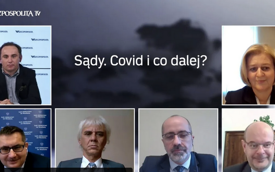 Debata "Rzeczpospolitej": Sądy, Covid i co dalej?