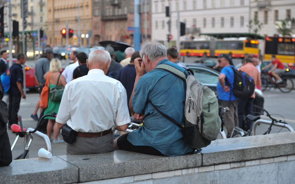 Bezdomni nie pasują do zabytków?