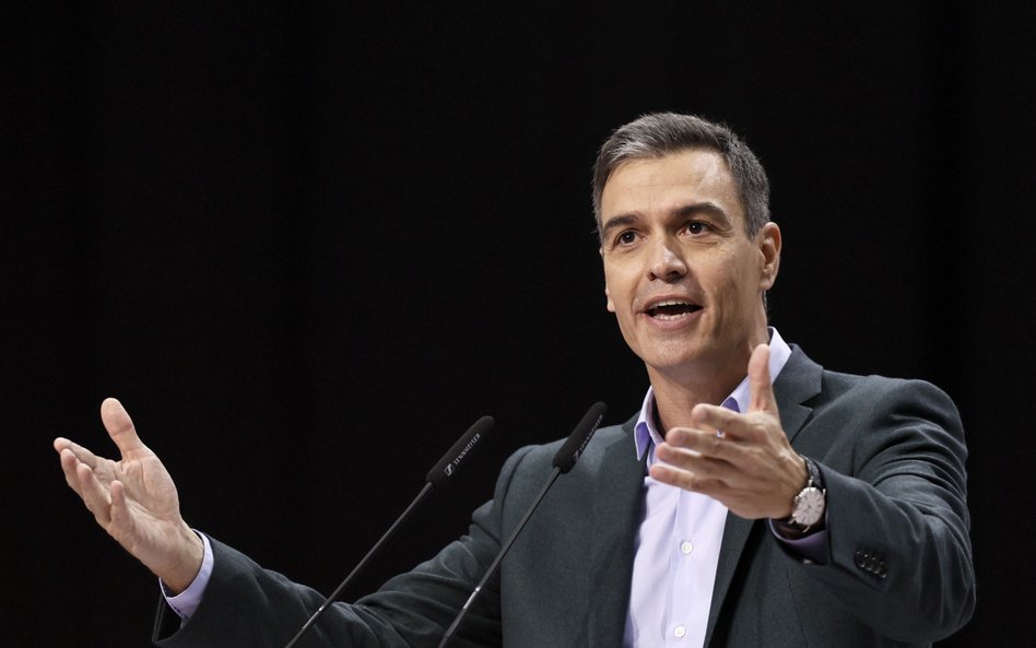 Premier Hiszpanii Pedro Sánchez