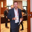 Jerzy Dudek, były reprezentant Polski i bramkarz Liverpoolu podczas Walnego Zgromadzenia Sprawozdawc