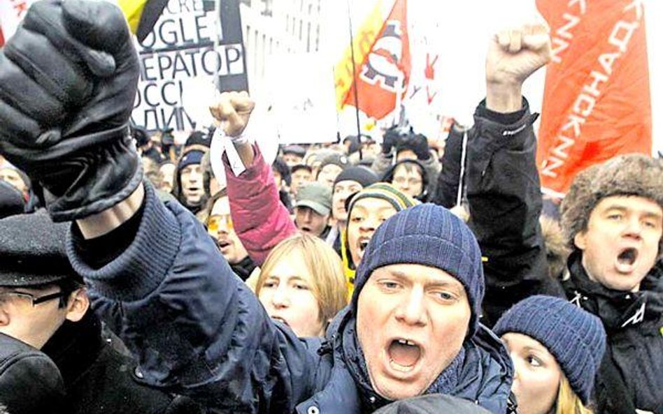 Sobotnia demonstracja opozycji w Moskwie zgromadziła przedstawicieli różnych grup społecznych