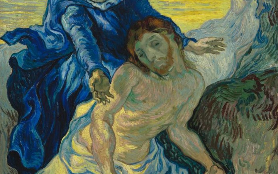 Vincent van Gogh Pieta według Delacroix, 1889