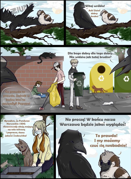 Jedna  z nagrodzonych prac wykonana przez drużynę „Zielona  przyszłość”  ze Szkoły Podstawowej  nr 1