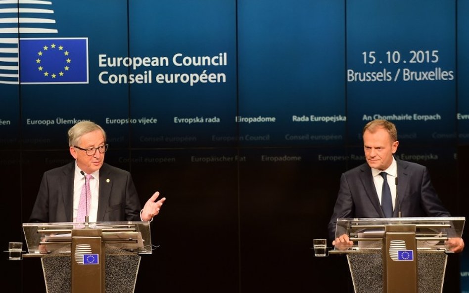 Jean-Claude Juncker i Donald Tusk