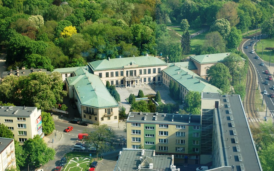 Pałac Błękitny w Warszawie. Tu mieściła się Biblioteka Ordynacji Zamojskiej