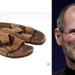 Sandały Jobsa pochodzą z czasów, gdy zakładał on firmę Apple.