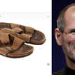 Sandały Jobsa pochodzą z czasów, gdy zakładał on firmę Apple.