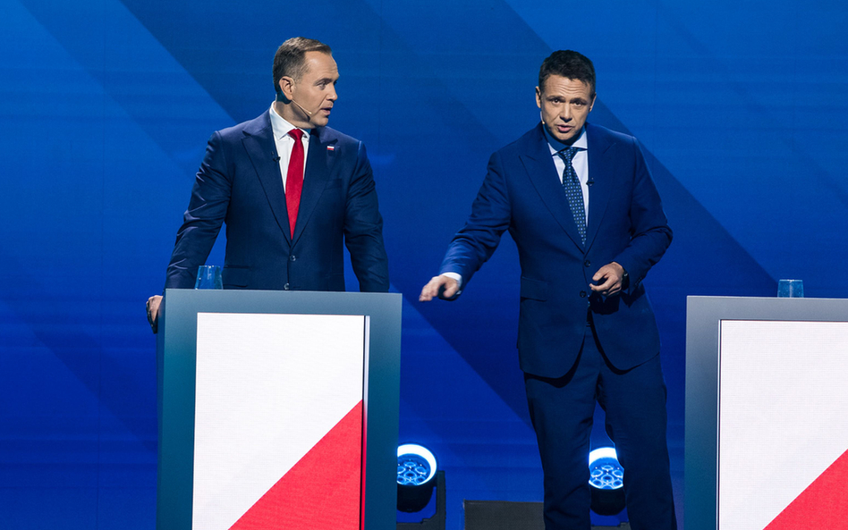 Karol Nawrocki i Rafał Trzaskowski