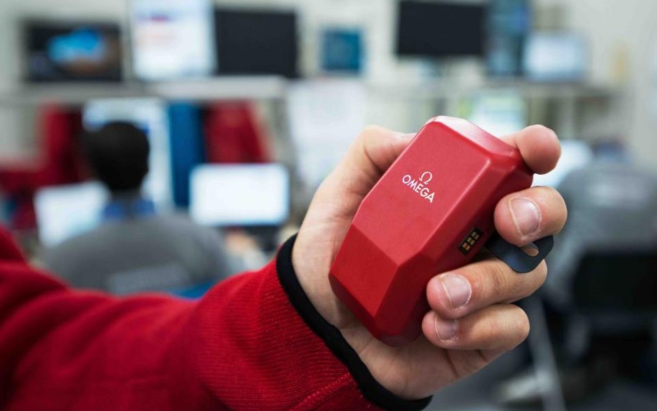 Sensor wykorzystywany w narciarstwie alpejskim